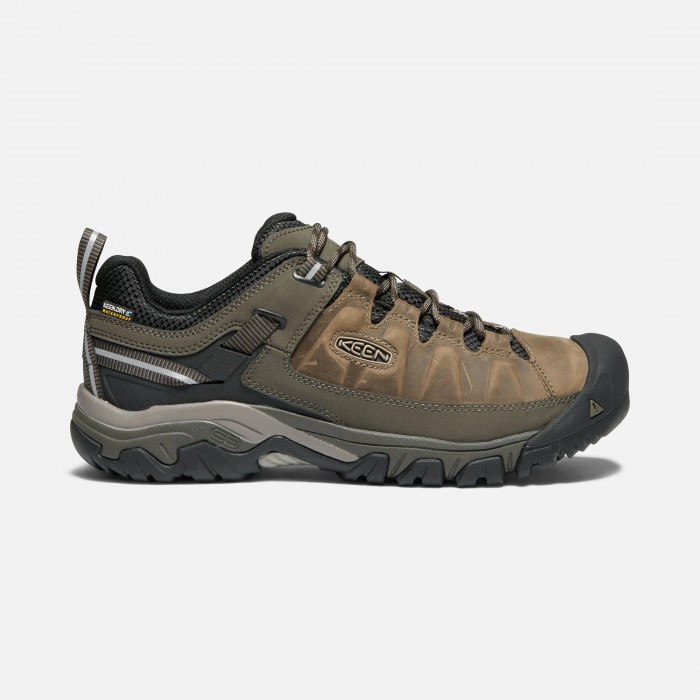 Bungee Cord/Black Keen Targhee III Men's Hiking Shoes | 58940-QZPS